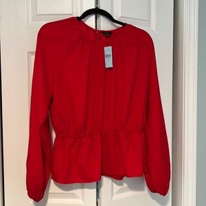 NWT Red Ann Taylor blouse. New with tags.